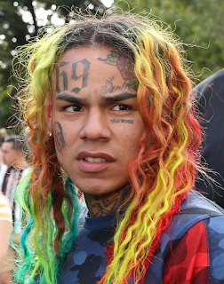 Rapper rat Tekashi 6ix9ine in the chit again