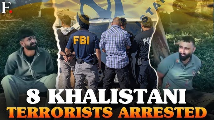 Khalistani terrorist among 8 busted in San Joaquin County