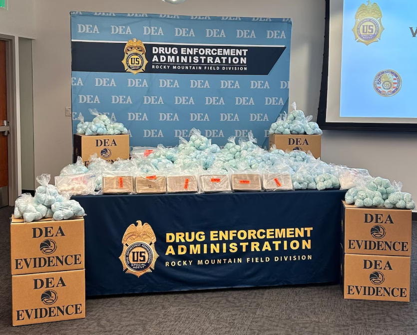 Auctioned storage unit in Colorado yields record drug haul