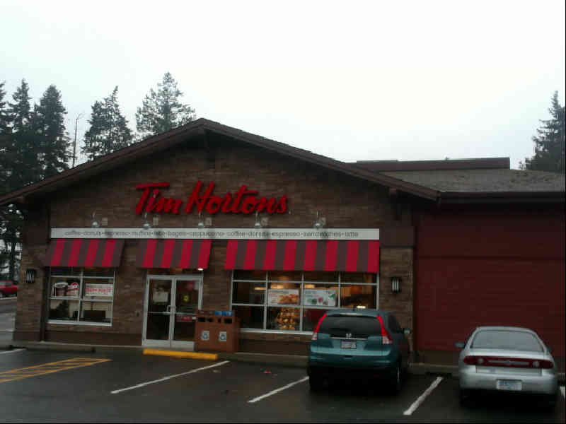 Tim Hortons – Drinkwater = 3 TFW wanted